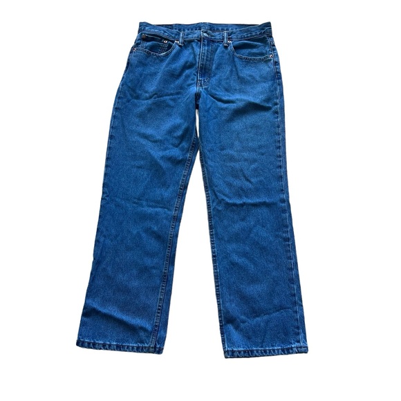 Levi's 516 Men's Slim Straight Jeans Size W 36 L 30 - Picture 4 of 10